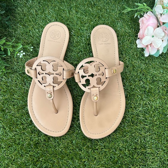 Tory Burch Makeup Miller sandals size 7 gently used - Picture 14 of 15